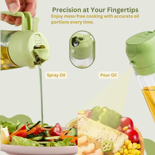 Olivra™ | 2-in-1 Oil Dispenser