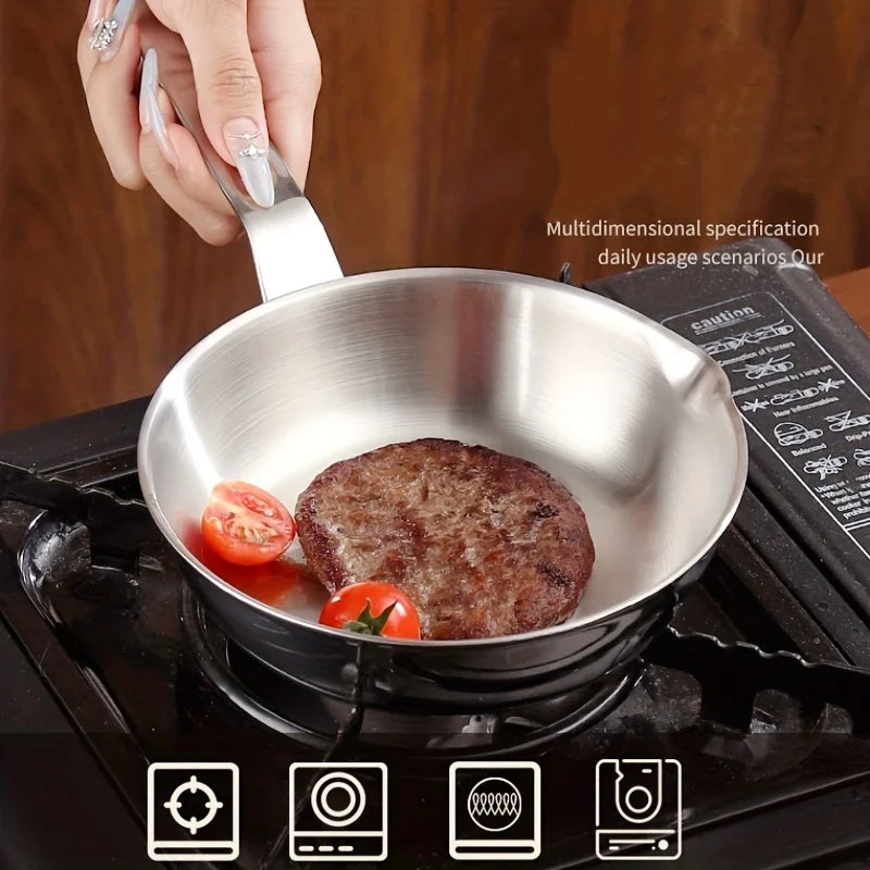 Small Stainless Steel Skillet