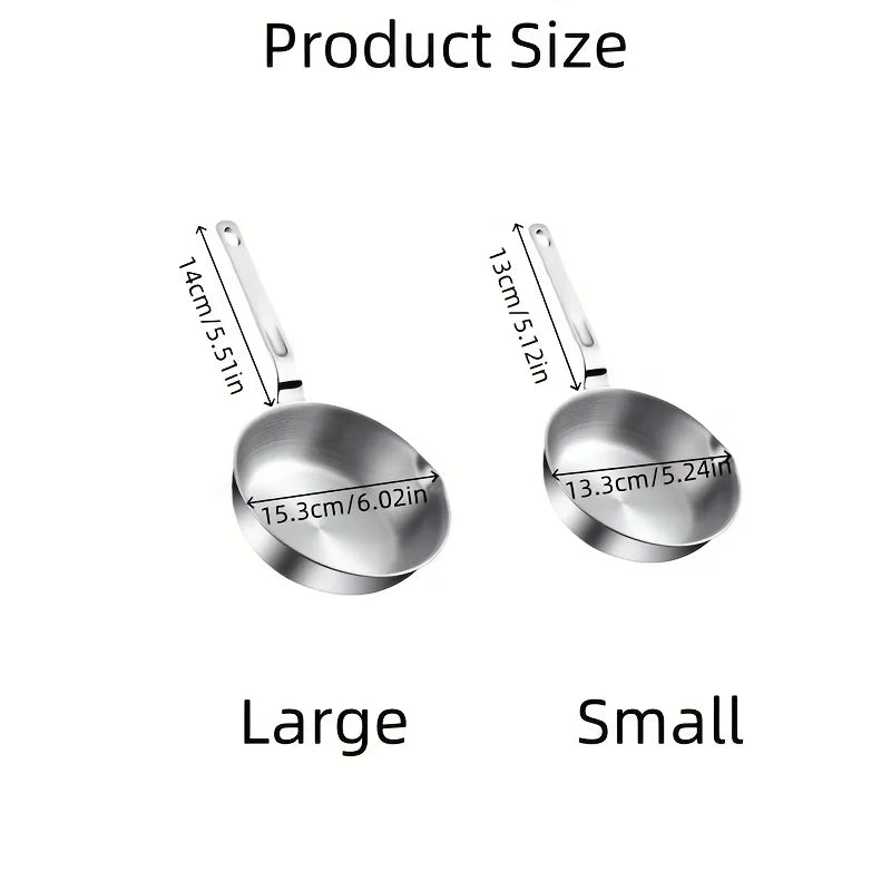 Small Stainless Steel Skillet