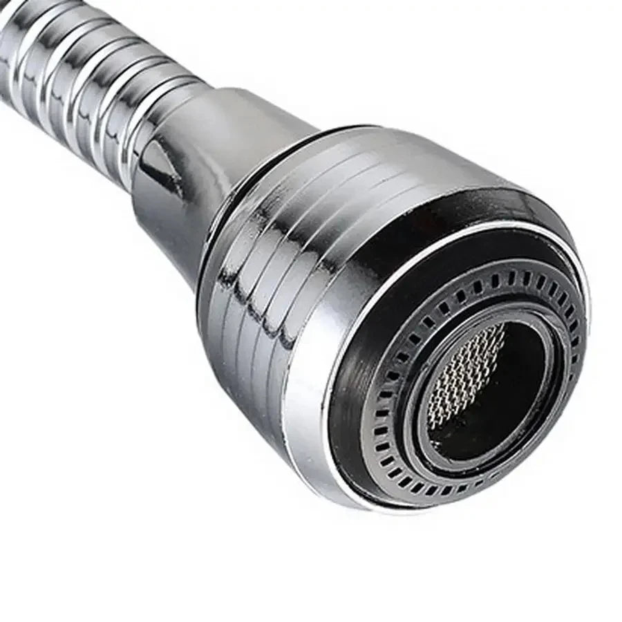 Rotating foucet extention
