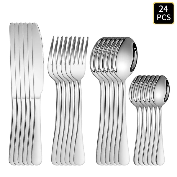 stainless steel cutlery set