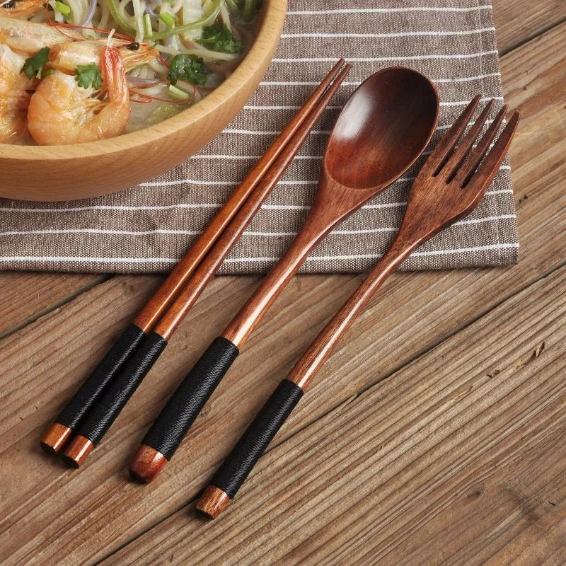 Wooden Cutlery Set