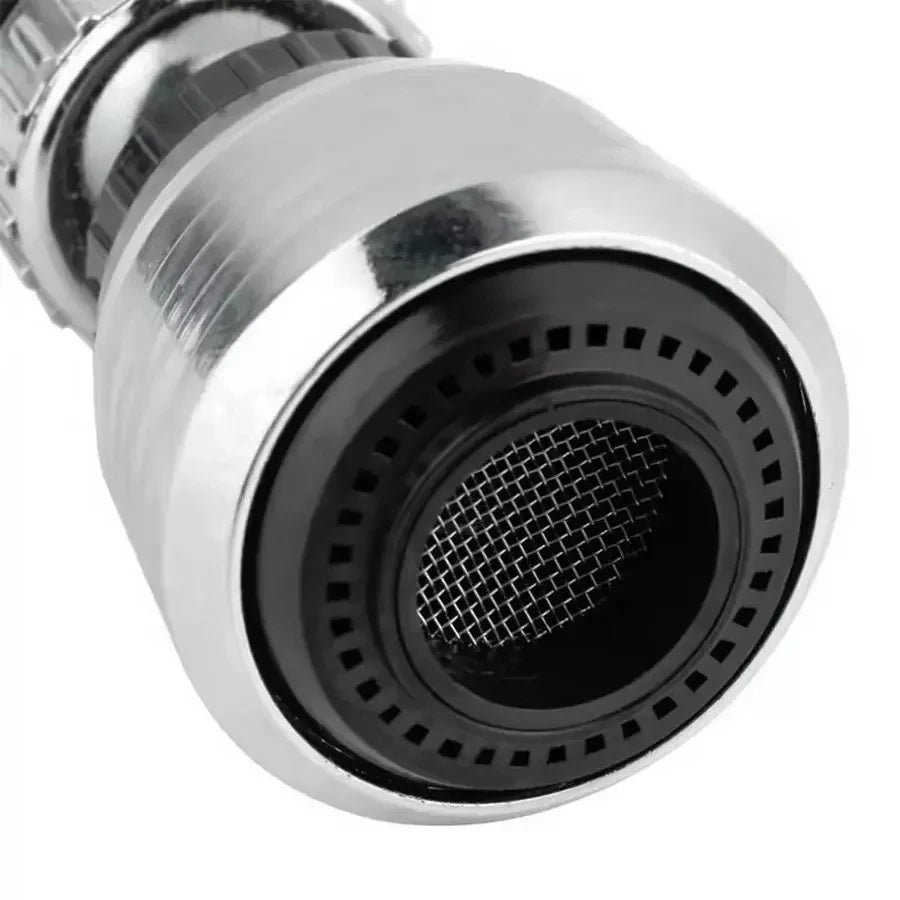 Rotating foucet extention